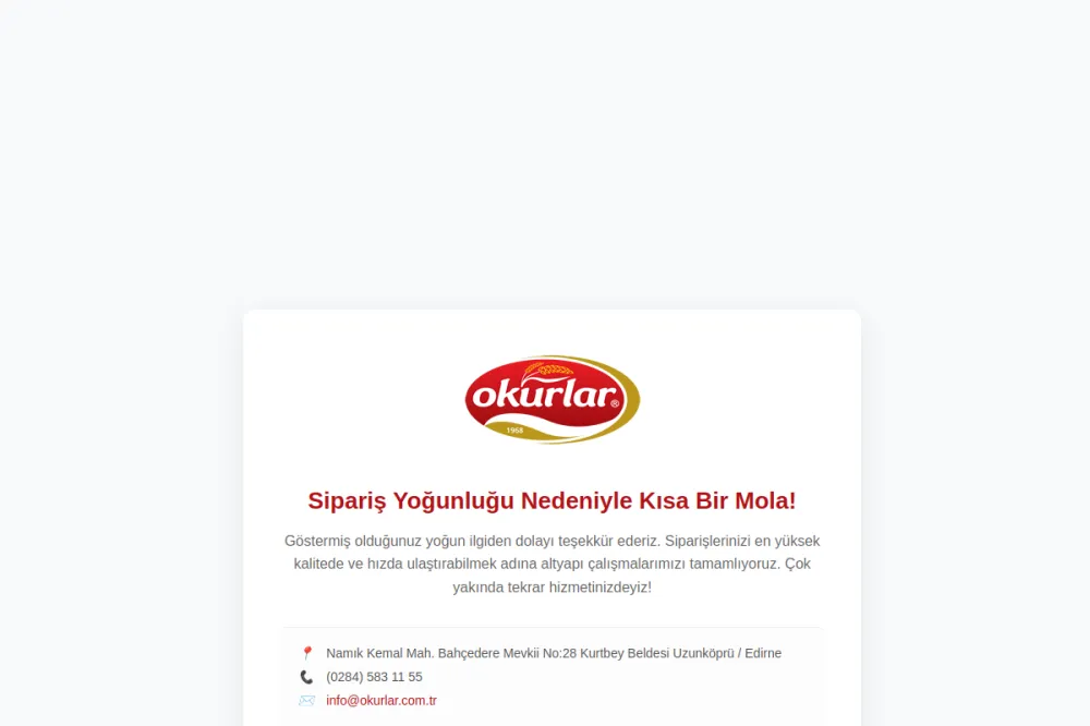 Okurlar - Kısa Bir Mola