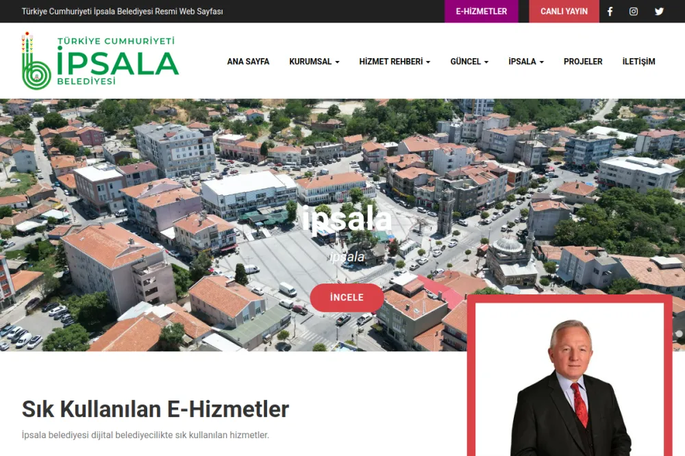 İpsala Belediyesi - Edirne İpsala Belediyesi Resmi Web Sitesi